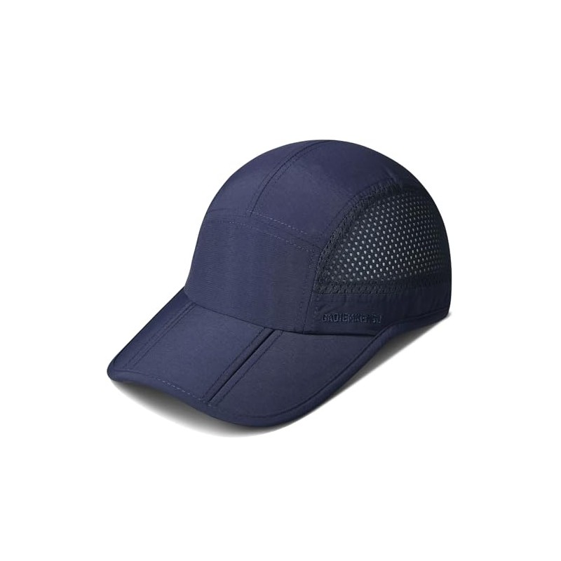 GADIEMKENSD Men's Folding Outdoor Hat, Long Brim, UPF 50+, UV