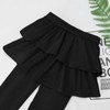 KEREDA Girls Leggings Ruffle Skirt School Uniform Pants Kids Clothes