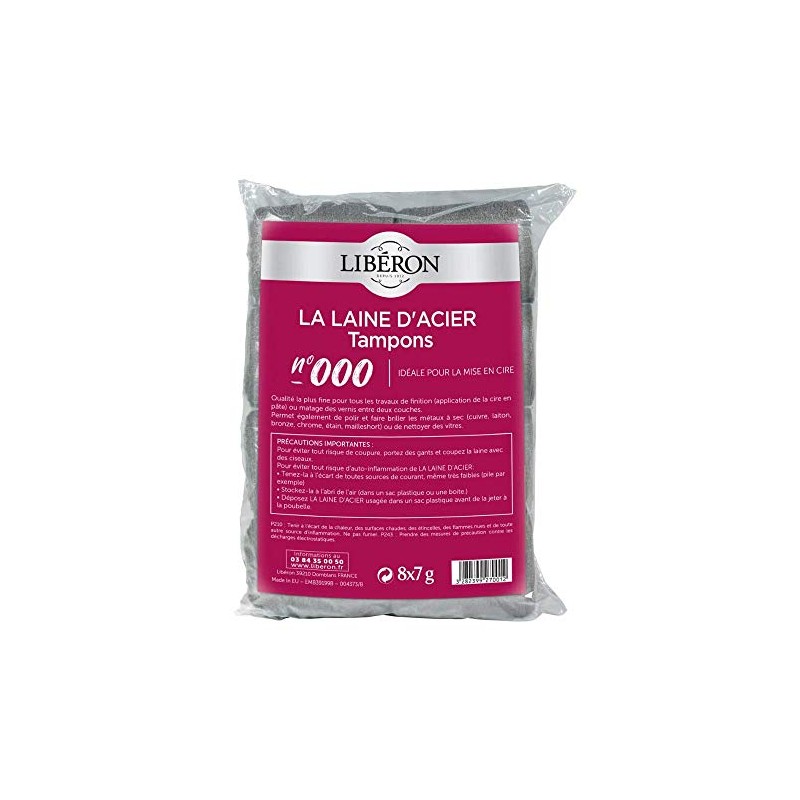 Libéron Steel Wool No. 000 - Waxing - Bag of