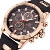 Minifocus 미니포커스 남성 러버메탈밴드 손목시계 MF0089G Minifocus Men's Rubber Metal