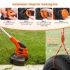 Set of 20 Replacement Grass Trimmer Spool Works with Worx