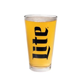 Miller Lite Pint Glasses - Set of 2