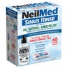 Sinus Rinse de NeilMed, 50 sobres previamente mezclados, 100, 1,