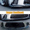 h hengyi soul Front Bumper Lip Splitter Spoiler Gloss Black
