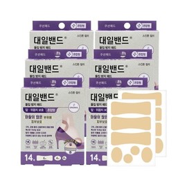 Daeil 크리오 대일밴드 물집방지패드 14매 x6개 Creeo Large Band Water Blister Prevention Pad 14 Sheets x 6 Packs