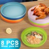 Deep Dinner Plates Set of 8 – Durable & Lightweight