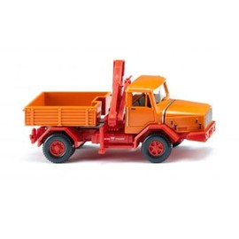 Wiking 049305 H0 Truck Model Faun Heavy Duty Tractor - Yellow Orange