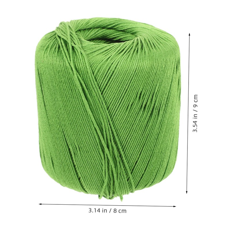 CORHAD 1 Roll Multi Function Cotton Crochet Yarn Durable and