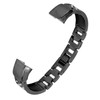 Stainless Steel Bracelet Women Inlay Rhinestones Wristband Wrist Decoration for