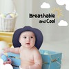 Protective Baby Sun Hat with UPF 50+ Protection Adjustable Infant