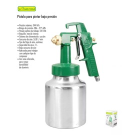 Lion Tools Pistola Para Pintar Baja Presión 1 Litro Lion Tools