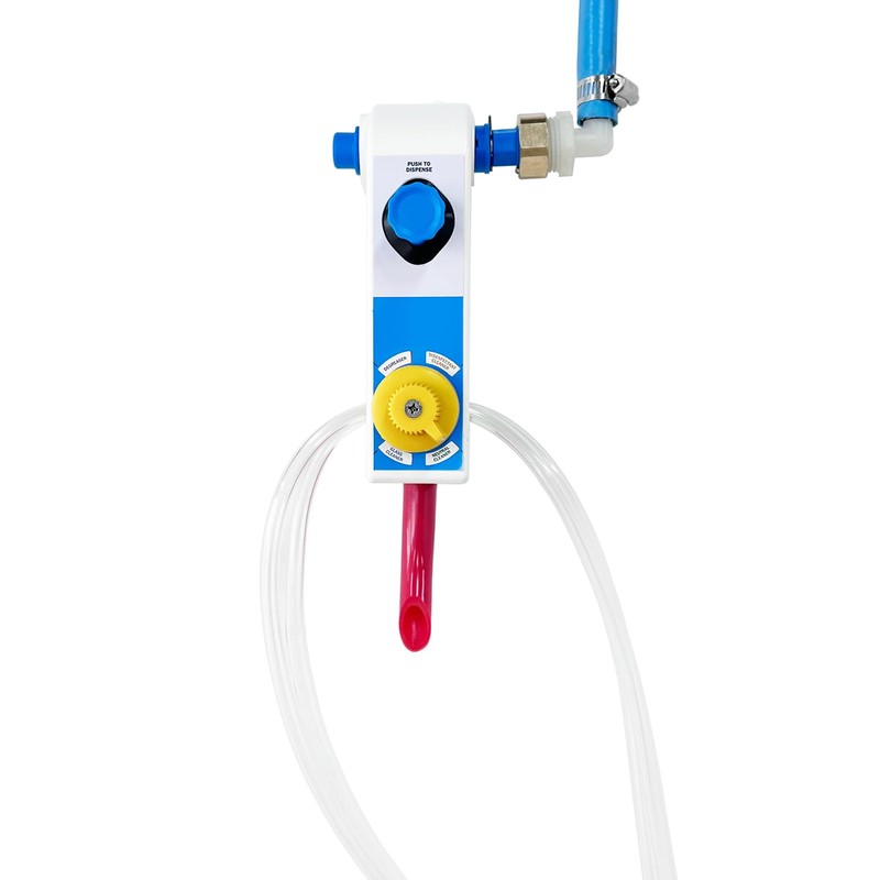4-Prod Spray Bottle Proportioner, Cleaning Chemical Dilution Dispenser for Application