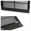 NeatiEase 2 Pack Shed Window with Black Frame, 24 x