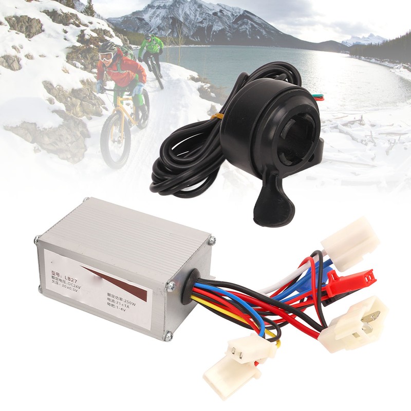 24V 250W Electric Bicycle Controller With Sensitive Speed Control Electric