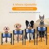 Comedero Elevado para Perro de Metal,Rejilla para Plato para Perro