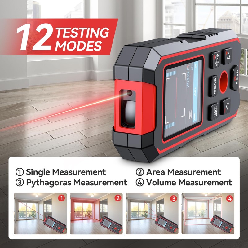NOYAFA Stud Finder Wall Scanner, 3 in 1 Stud Finder