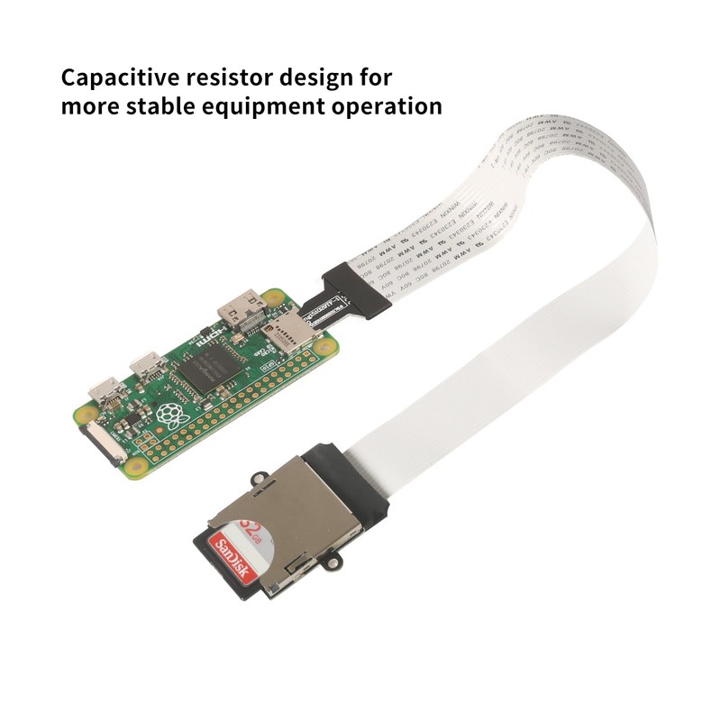 Micro SD/TF Card to SD Extension Cable Memory Card Adapter