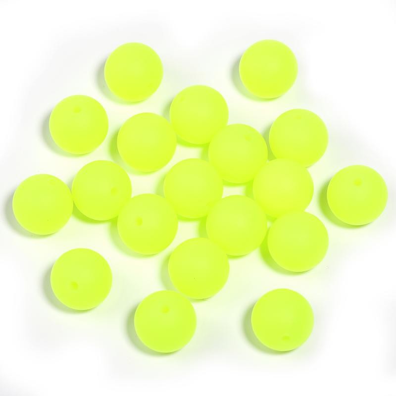【B170】 Beads for DIY Projects: 15mm Round, Mixed Color, 30Qty