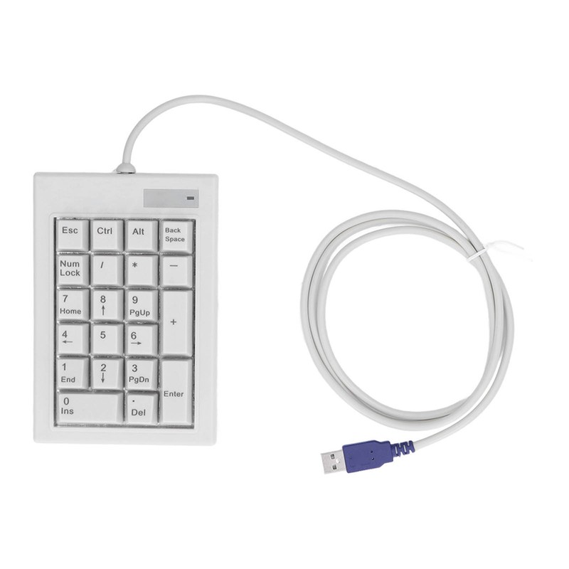 21 Key Numeric Keypad DC 5V Linear Action Switch Mini