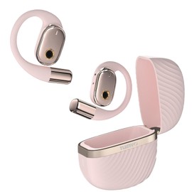 TUINYO AI Al Headphones - True Wireless Translation with 35Hrs Playtime, Premium Sound & Built-in Mic - Ideal for Travel & Language Learning-Pink