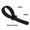 UONIKA 36 inch Cable Straps,12 pcs Reusable Fastening Hook and