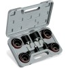 USA Local Stock-25PCS Sanding Drum Set W Box P80/120# Aluminum