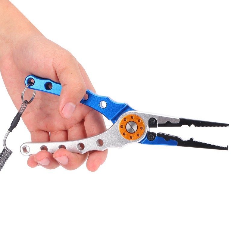 Fishing Lure Pliers Tongs Multifunction Aluminum Alloy Hook Remover Tool