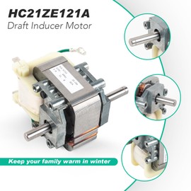 HC21ZE121A Draft Inducer Motor Fits for Carrier Furnace | Bryant and Payne Furnace Replaces HC21ZE121 J238-100-10108 l Furnace Blower Motor