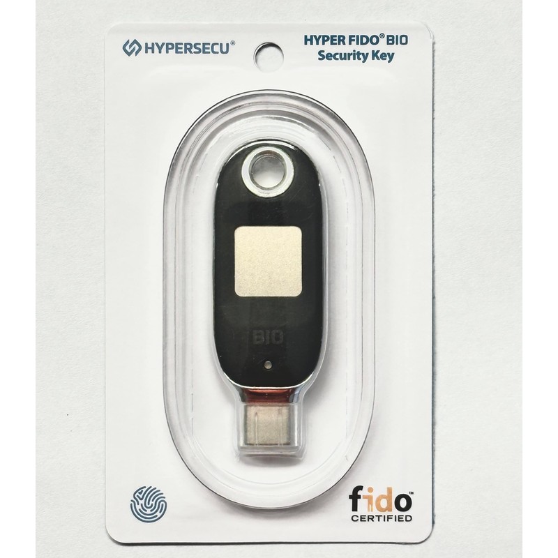 HyperFIDO Bio FIDO U2F & FIDO2 Security Key with Fingerprint