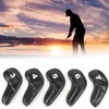 10pcs Golf Club Iron Head PU Covers Set Putter Protector