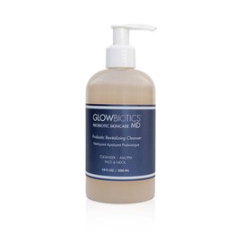 Glowbiotics Glowbiotics Probiotic Revitalizing Cleanser: Gentle Hydrating Face Wash for Sensitive Skin | Removes Dirt, Oil & Makeup, Soothes Redness, with Peptides & Aloe Vera