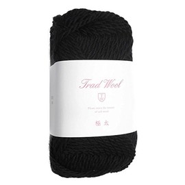 横田 ダルマ手編糸 トラッドウール 秋冬毛糸 極太 col.110 40g 49m 5玉セット