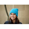 Funky Junque - Gorro de satén con forro para mujer,