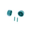 2 x rear wheel replacement part suitable for Vorwerk Tiger,