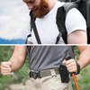 Poemtian Flashlight Pouch Nylon Flashlight Torch Pouch Tactical Flashlight Holster