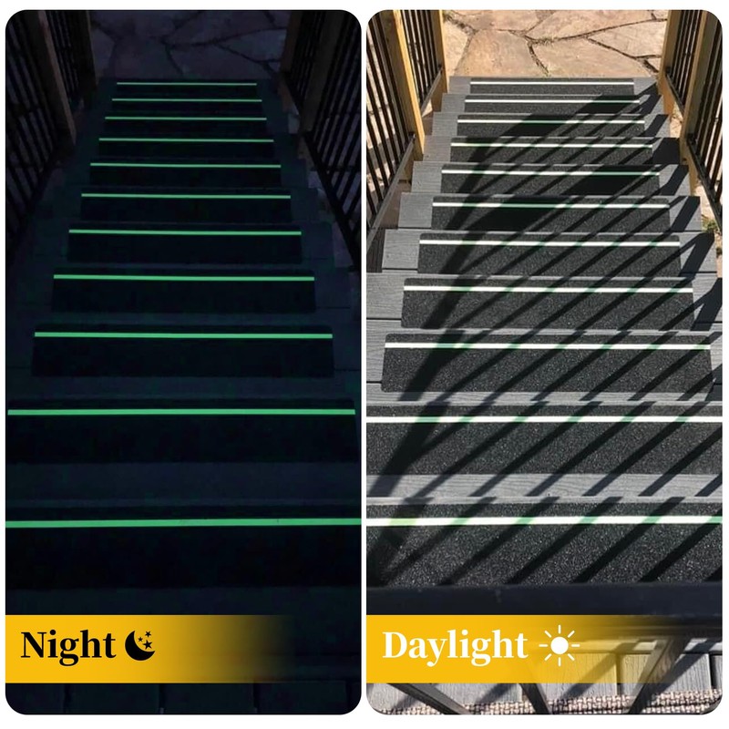 CARGEN Non Slip Grip Tape with Glow in Dark Stripe,