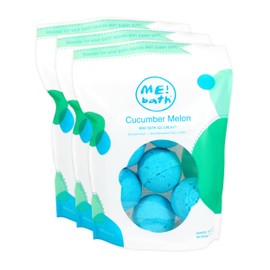 ME! Bath Mini Bath Bombs, Crafted in the USA, Cucumber Melon, Pack of 3 (18 Mini Bomb)
