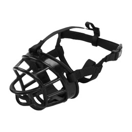 Pitbull Muzzles Anti-Biting Dog Basket for Large Medium Dog Adjustable Dog Muzzle Westie Springer Spaniel Breathable Training Muzzle for Chewing Drinking Bark Outdoor Long Snout Active Dog Basket