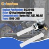 Fuel Valve Petcock with Male Thread Replacement for Harley