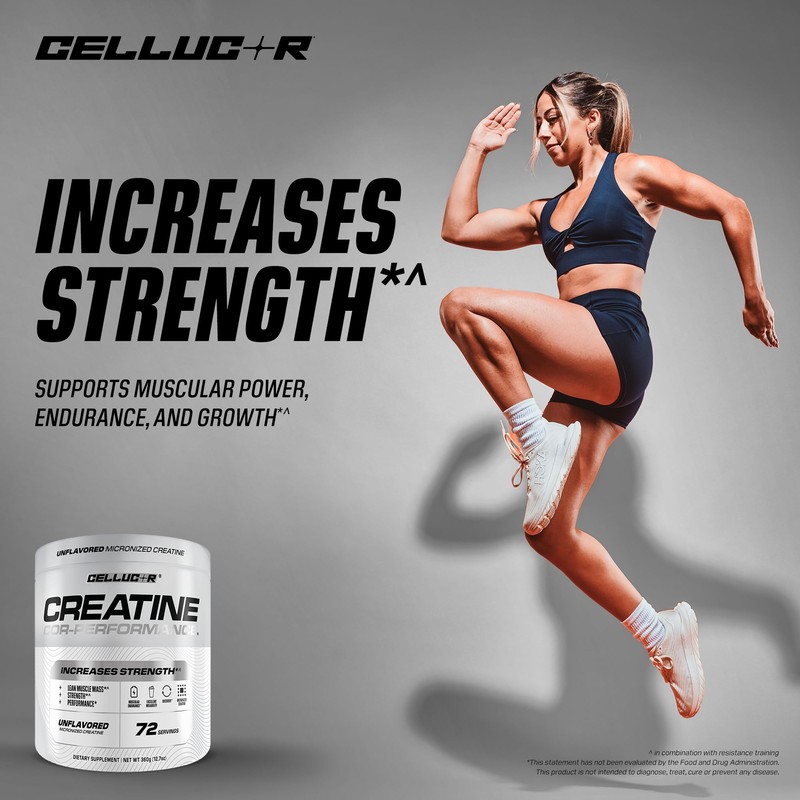 Cellucor Cor-Performance Creatine Monohydrate for Strength and Muscle Growth, 72