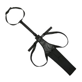 Dog Tail Protection, Adjustable Dog Tail Protection for Wounds, Dog Tail Protection for Medium and Large Dogs, Tail Wound Protection for Pets and Animals, Black, M