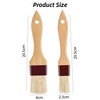 2PCS Pastry Brushes, Pastry Basting Brushes - Versatile Cooking Tools