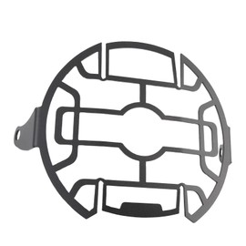 Motorcycle Headlight Cover, Metal Lightweight Stylish Look Headlamp Protector Cover Replacement for Himalayan 450 2024 and Later