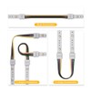 BTF-LIGHTING 5PCS 6Pin 12mm Wide Dual End with 15cm Long
