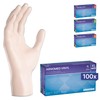 Arnomed Vinyl Disposable Gloves, XL, Pack of 100, Powder-Free, in
