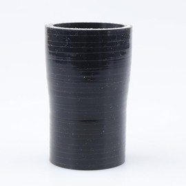 AC PERFORMANCE AC PERFORMANCE ID 1-9/16" to 1-3/8" (40mm to 35mm) Silicone Hose Straight Reducer 3-Ply Reinforced Black, 3" Length