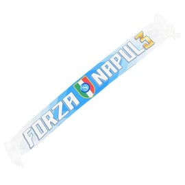 SSC NAPOLI Men's Campioni Forza Napul3 Scarf Samples, White, One Size, White
