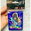 Bandai Naruto Sasuke 40x Holographic Purple Anime Trading Card Sleeves