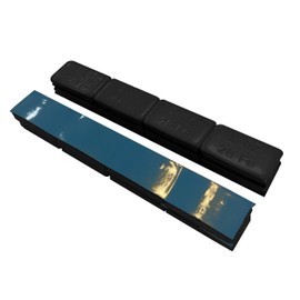 1 Box Wheel Weights, Black 1 oz., Stick-on Adhesive Tape, Lead Free (9 lbs) 144 pieces