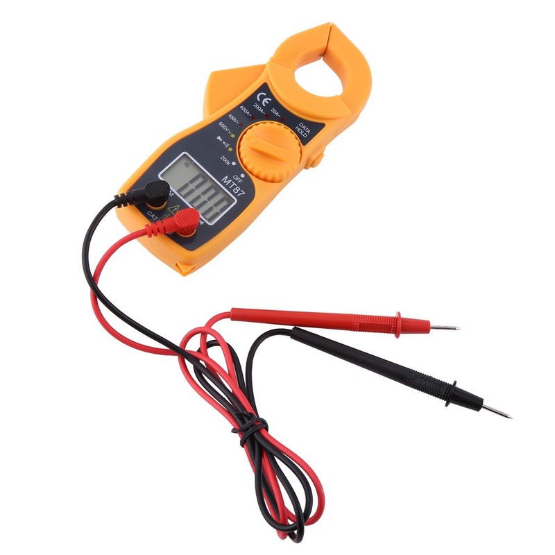 Digital Multimeter AC DC, Tester and Detectors Clamp Voltmeter Ammeter